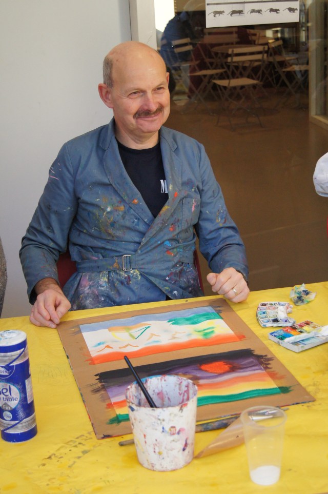 Met Kunst en Cultuur cursus, schilderen ervaren