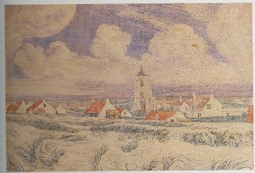 “Landschap te Mariakerke” : James Ensor, 1896